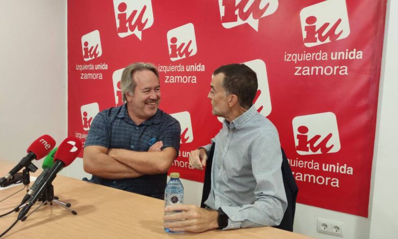 Antonio Maíllo con Francisco Guarido en Zamora