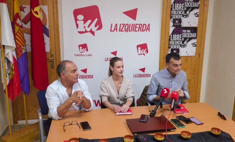 Antonio Maíllo en la sede provincial de Palencia