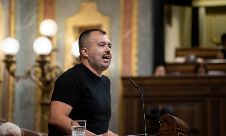 Nahuel González interviene en el pleno del Congreso de los Diputados