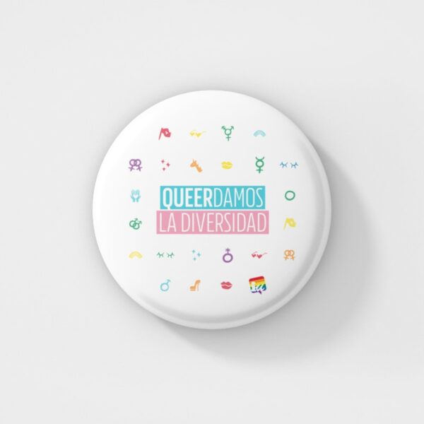 Imán de nevera colección 'Queerdamos la diversidad'