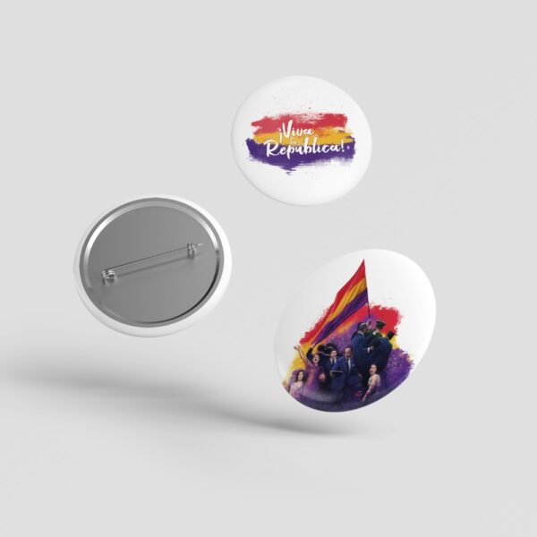 Juego de chapas colección «Viva la República»