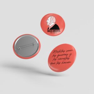 Juego de chapas colección 'Julio Anguita'