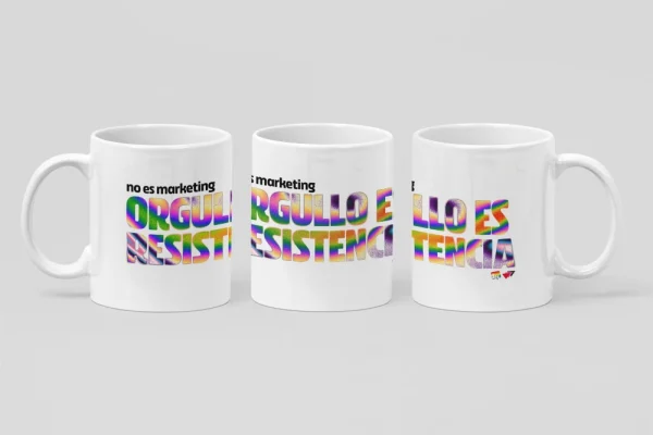 Taza colección 'Orgullo es Resistencia' - Modelo horizontal