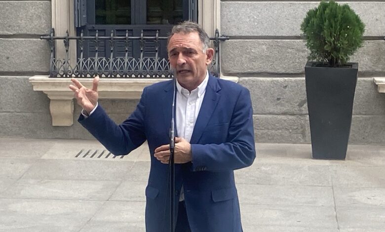 Enrique Santiago en el Congreso
