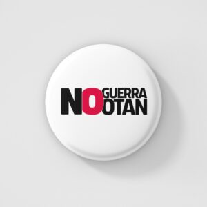 Imán de nevera colección ‘No a la guerra, no a la OTAN’