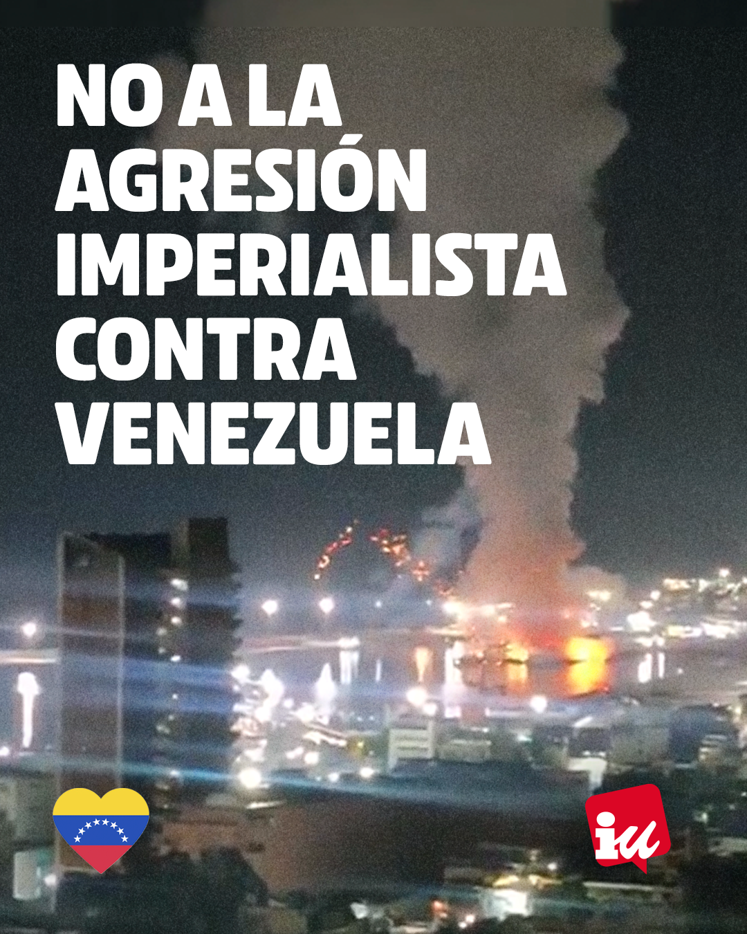 No a la agresión imperialista contra Venezuela