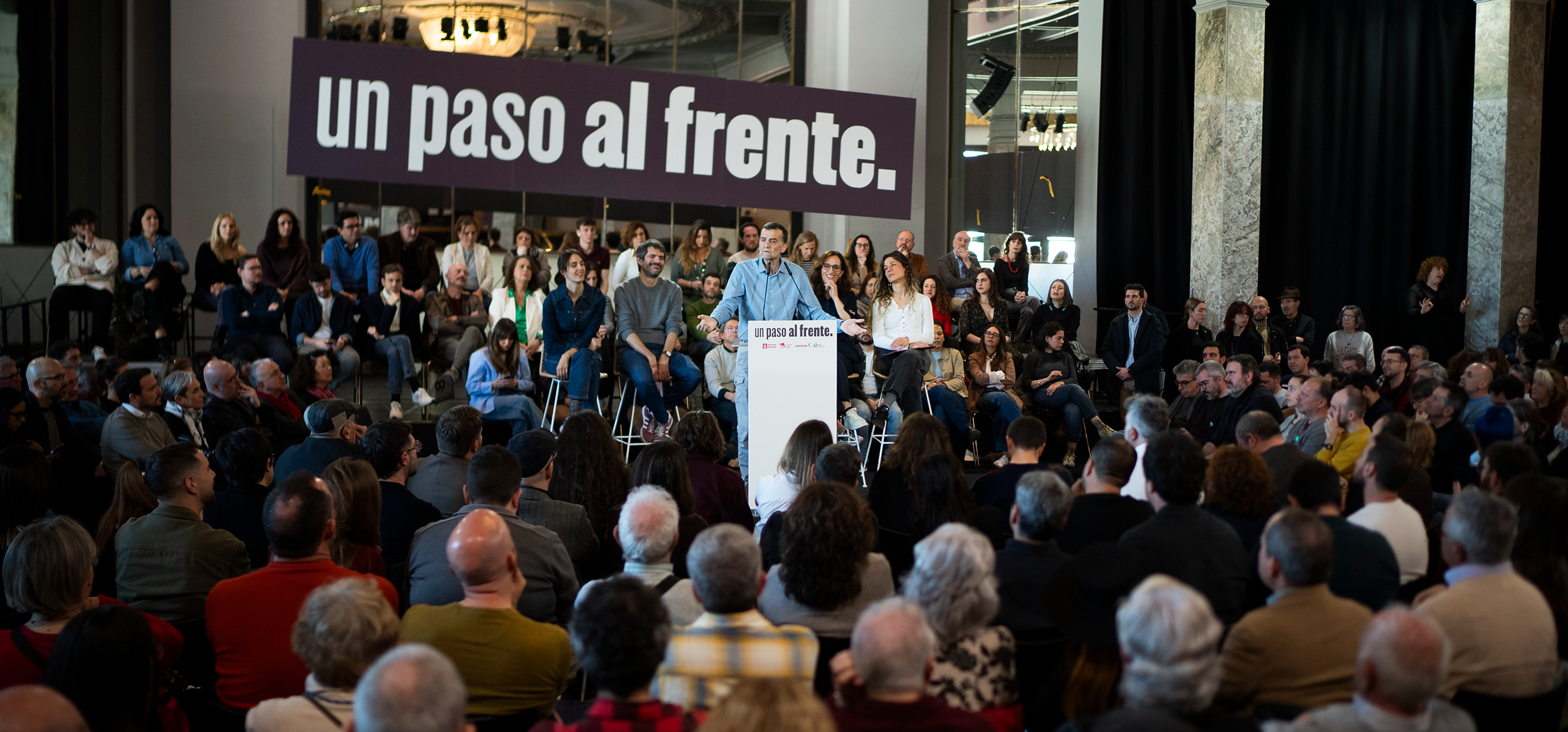 Acto 'Un paso al frente'