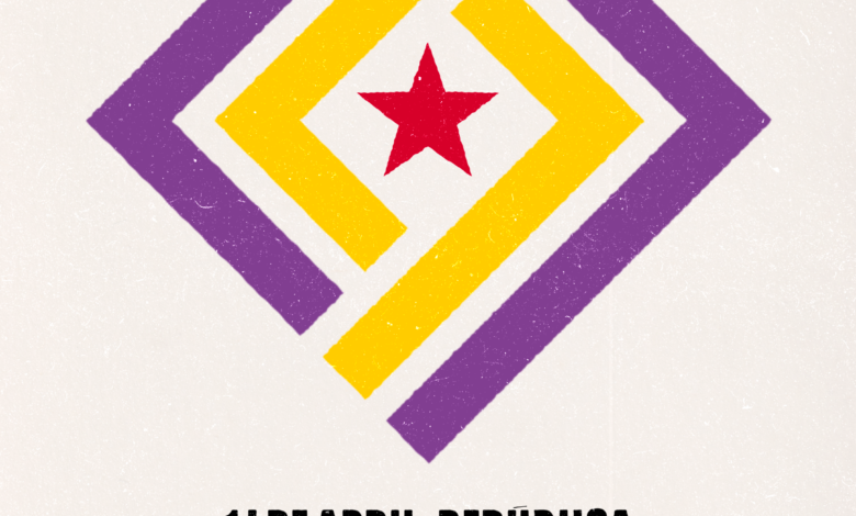 Cartel de Izquierda Unida por el Día de la República, 14 de abril de 2026.